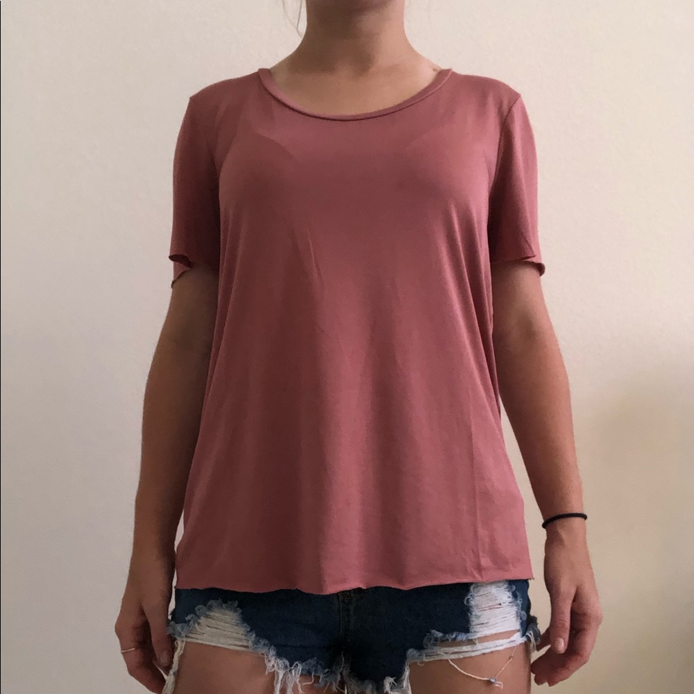 blush pink top